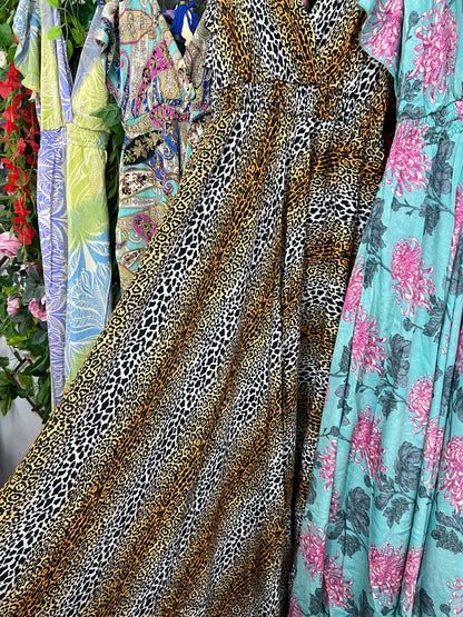 Vestidos Estampados Seda