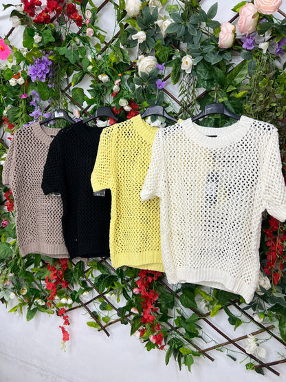 Camiseta Punto Calado