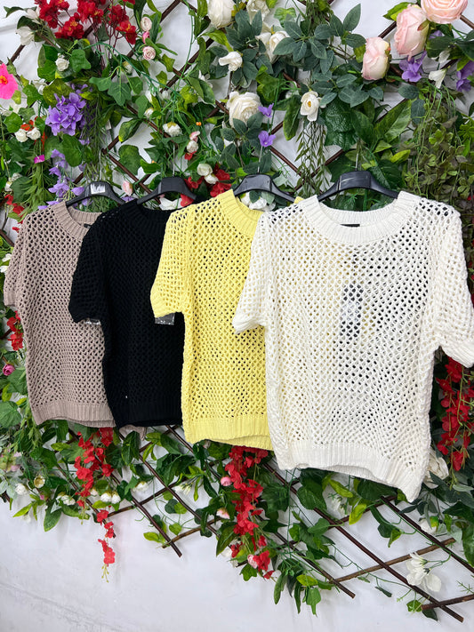 Camiseta Punto Calado