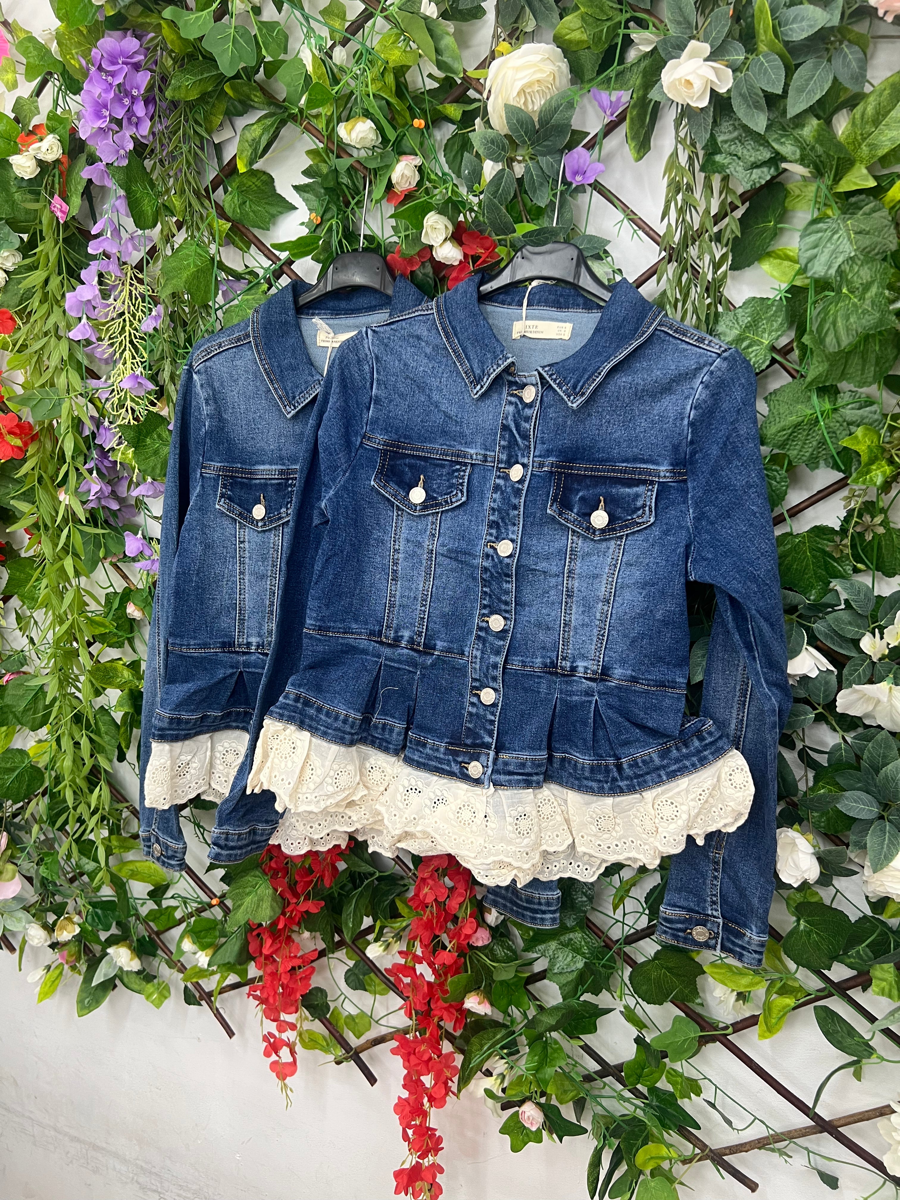 Chaqueta Vaquera Puntilla