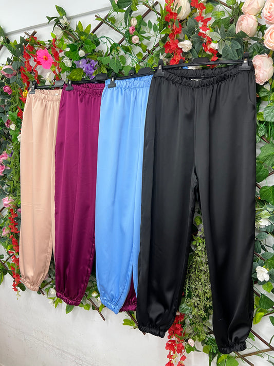 Pantalon Saten Bombacho