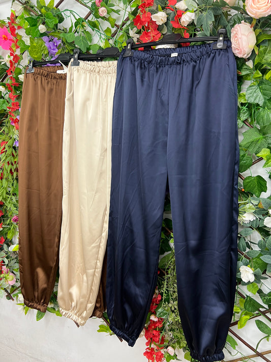 Pantalon Saten Bombacho