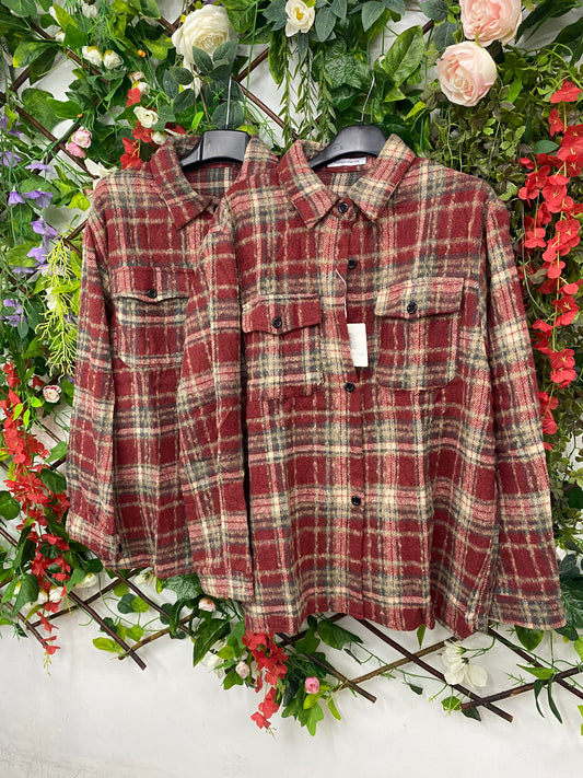 Camisa Franela Cuadros