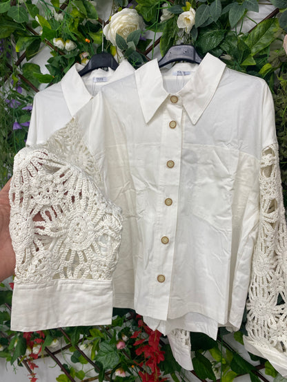 SobreCamisa Manga Bordada