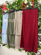 Conjunto Falda Lencero