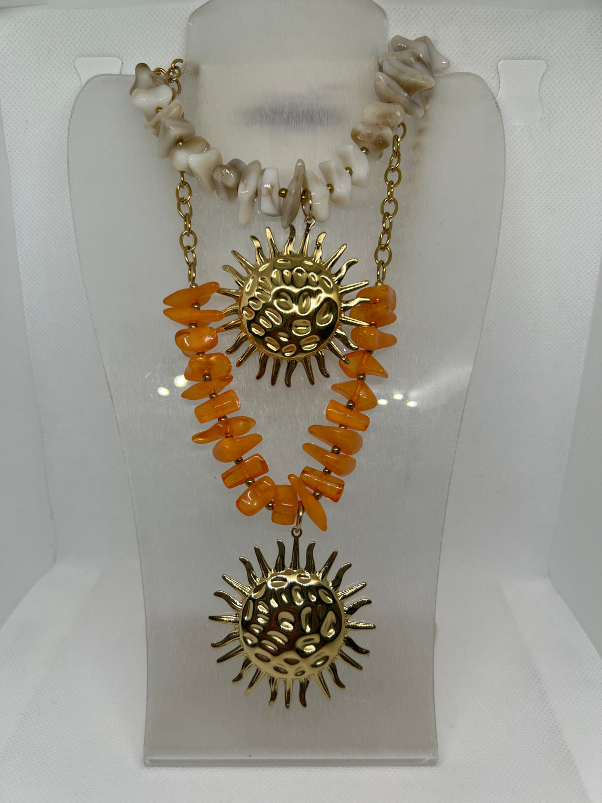Collar Piedras y Sol