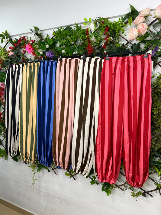 Pantalon Rayas Bombacho