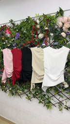 Blusa Licra Asimetrica