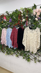 Blusa ibicenca Crochet