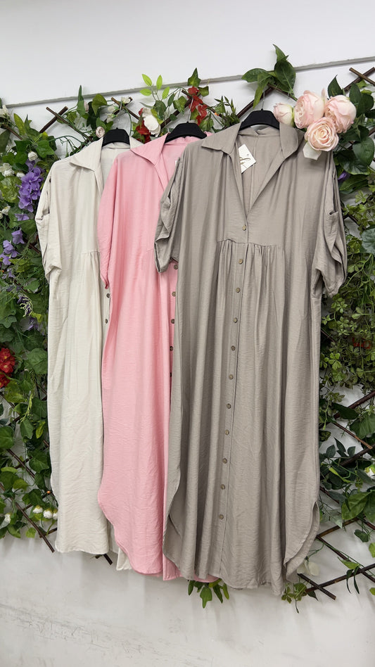 Vestido Camisero OverSize
