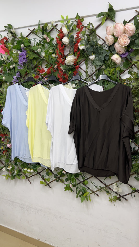 Blusa Saten Pico
