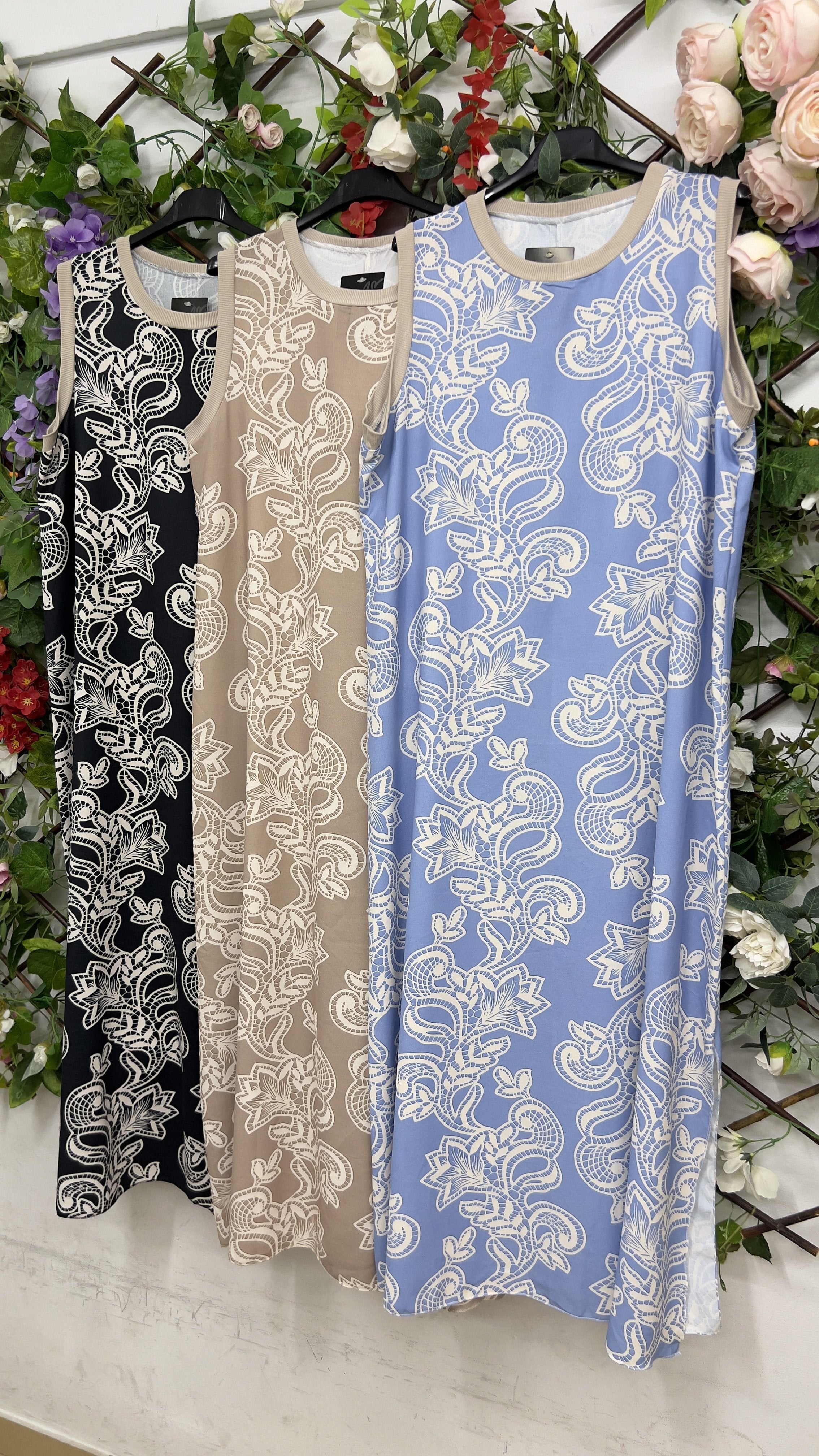 Vestido Estampado Amapola