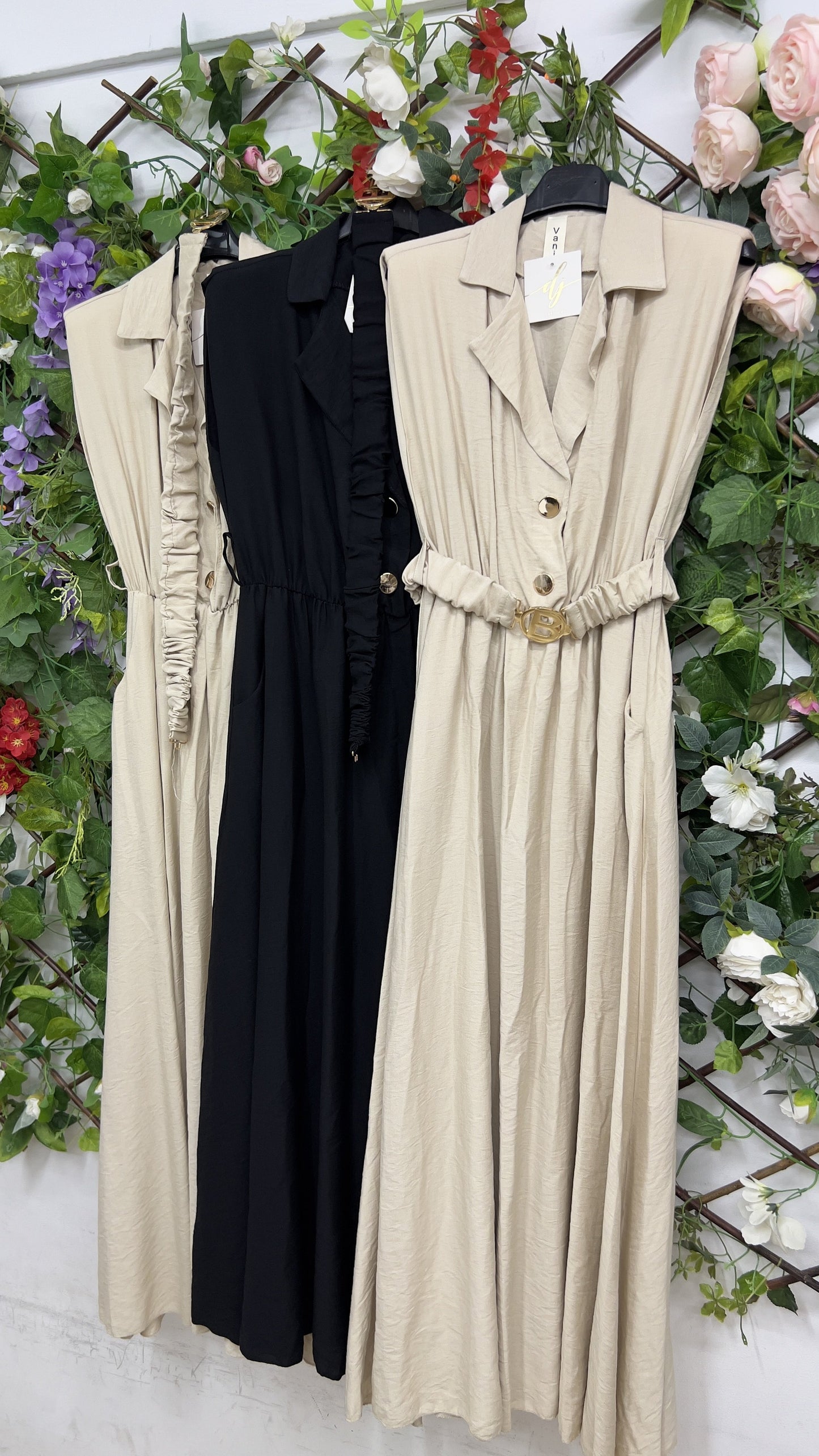 Vestido Safari