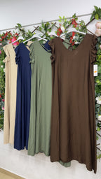 Vestido Volantes Halter