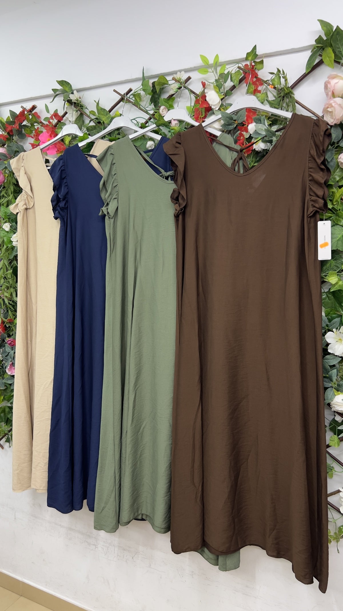 Vestido Volantes Halter