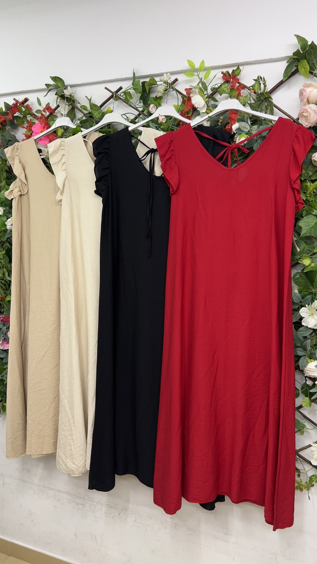 Vestido Volantes Halter