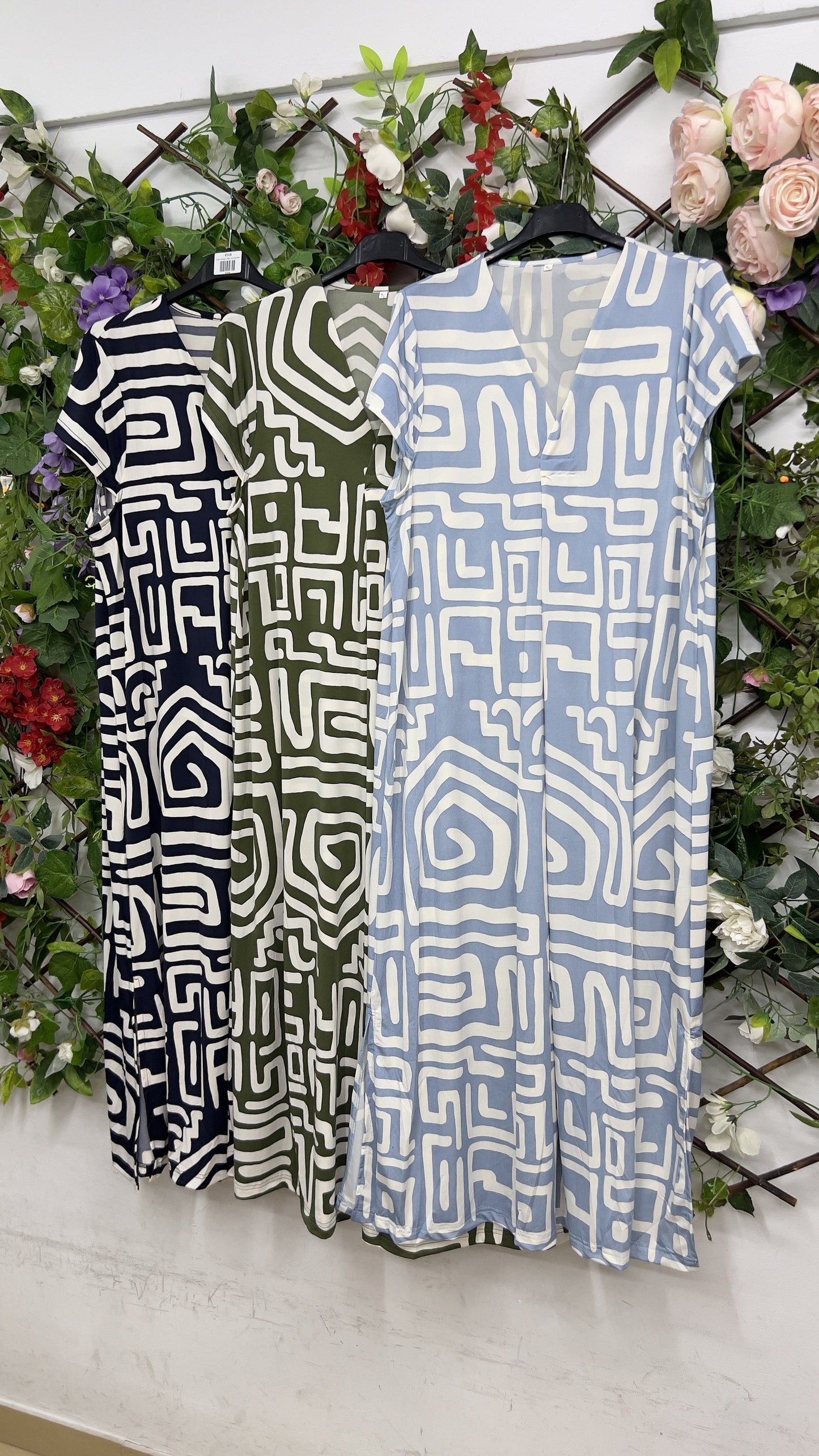 Vestido Licra Fria Printed