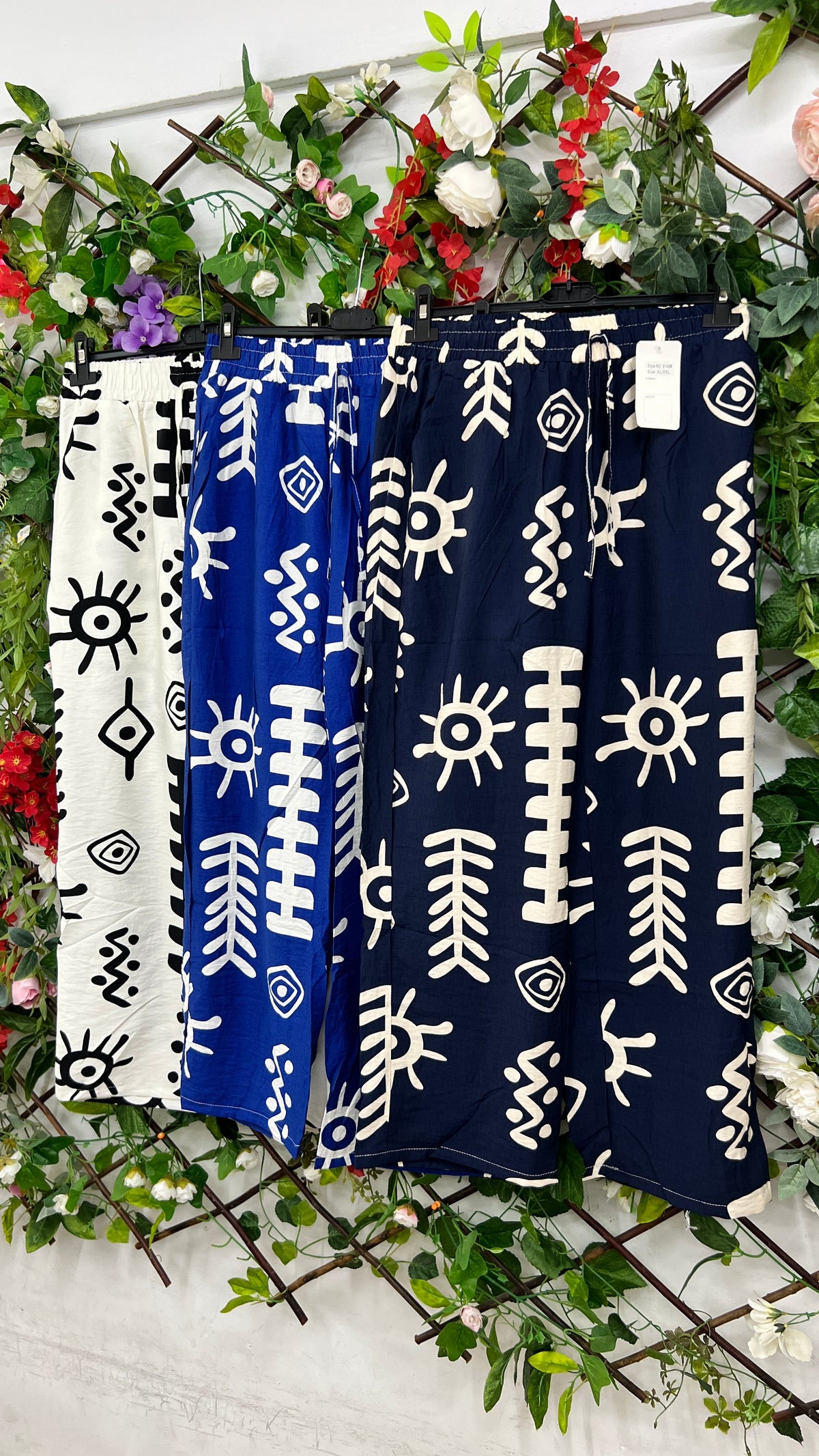 Pantalon Palazzo Tribal