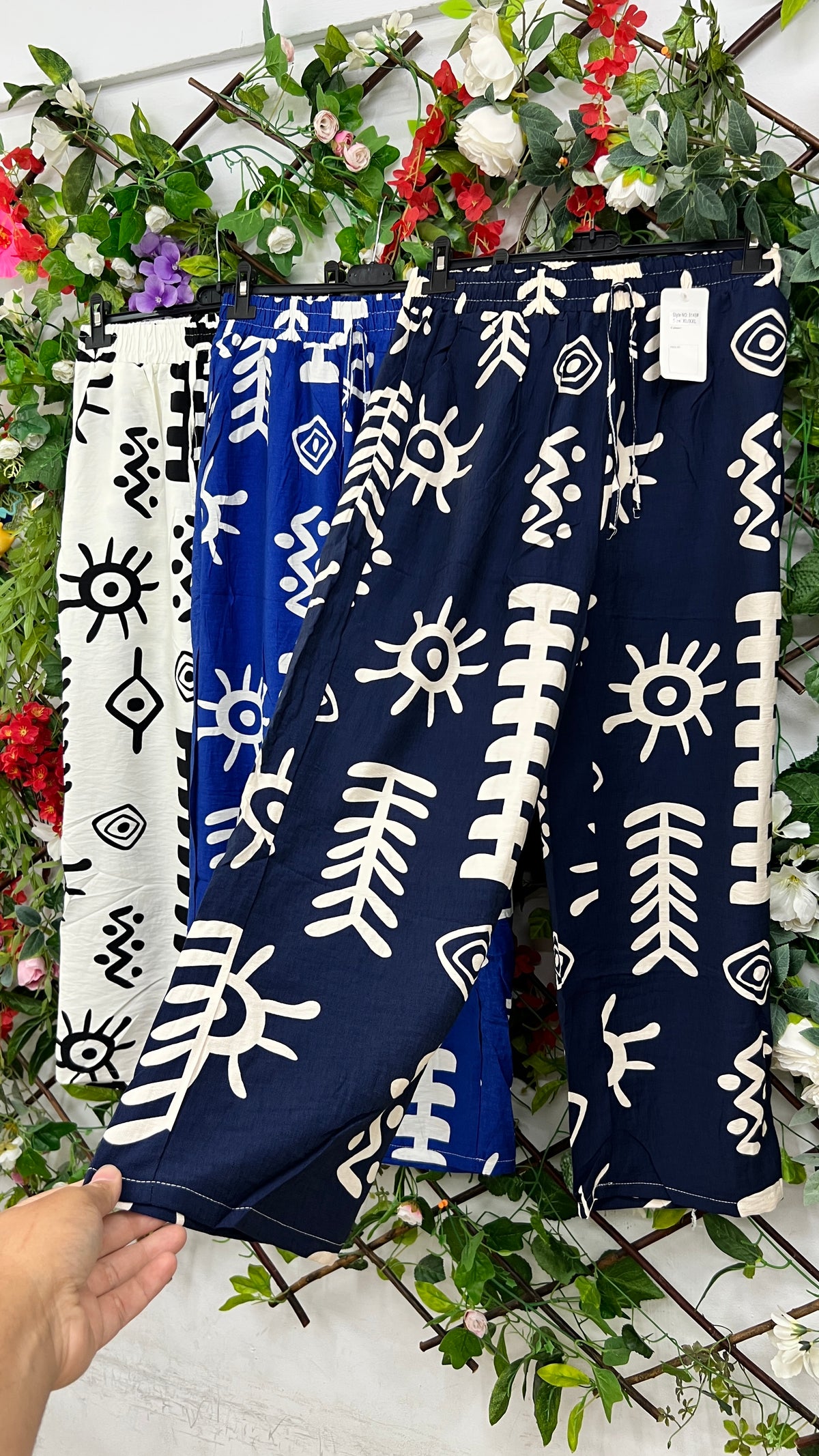Pantalon Palazzo Tribal
