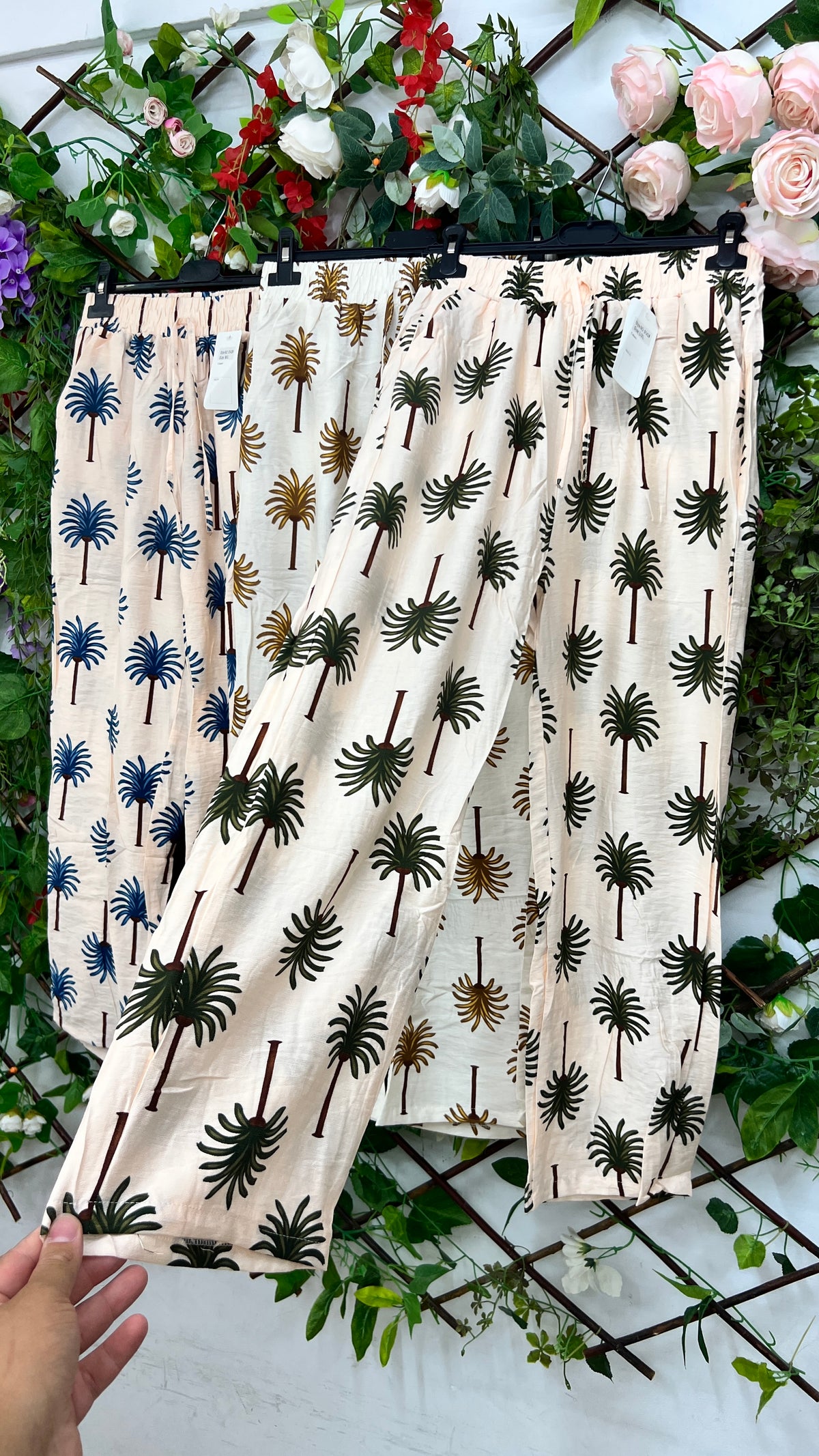 Pantalon Palazzo Palmeras