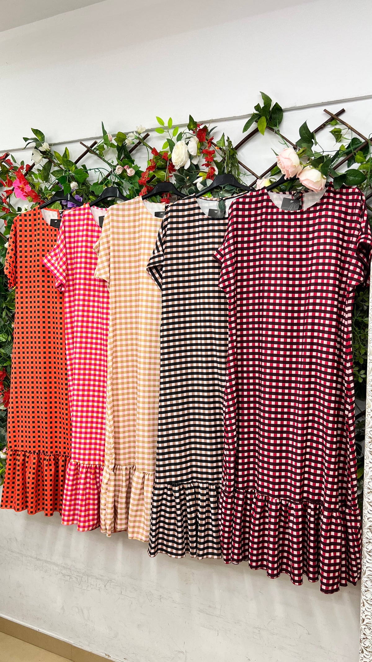 Vestido Vichy