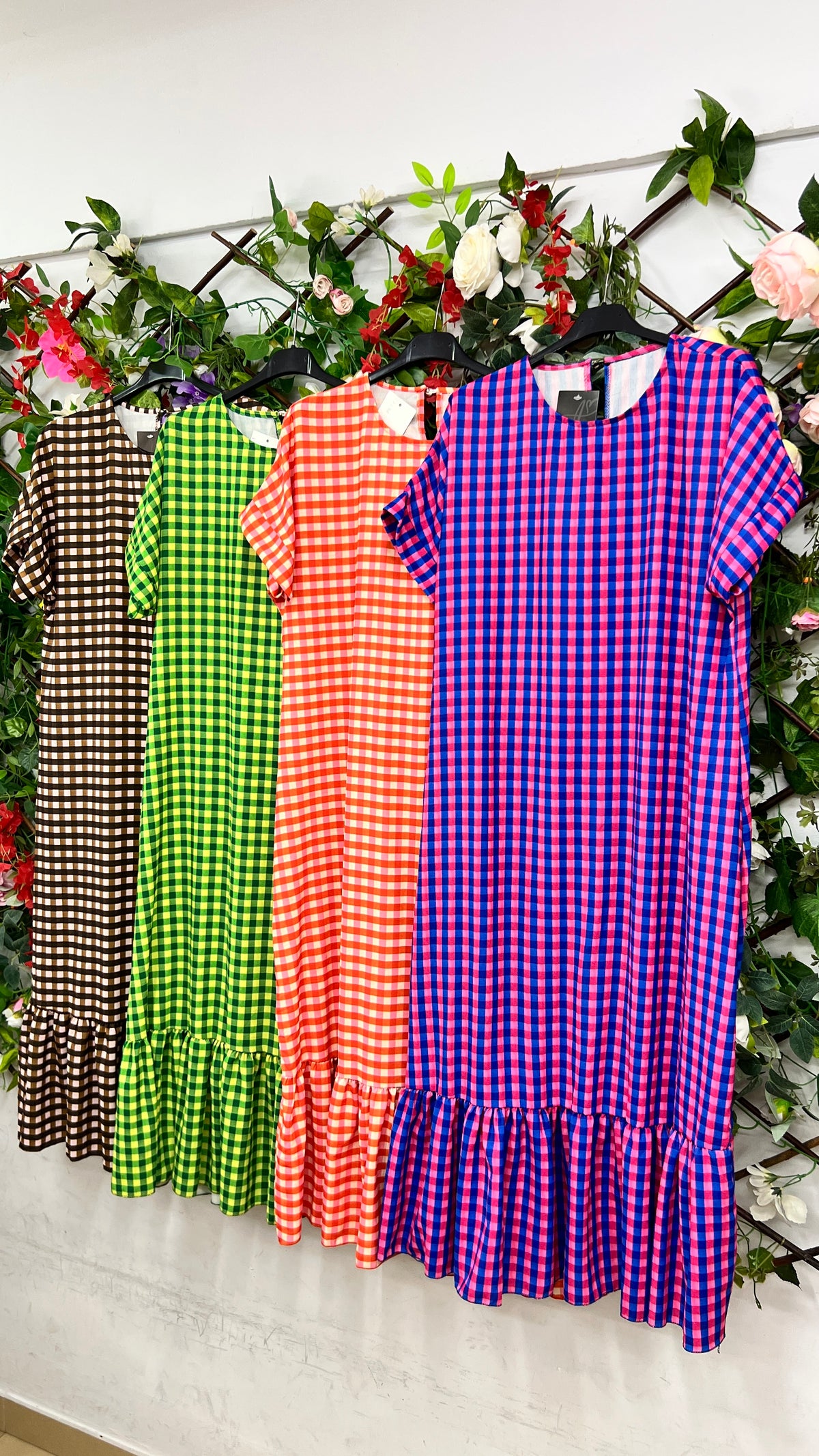 Vestido Vichy
