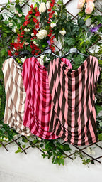 Blusa Rayas Licra Fria