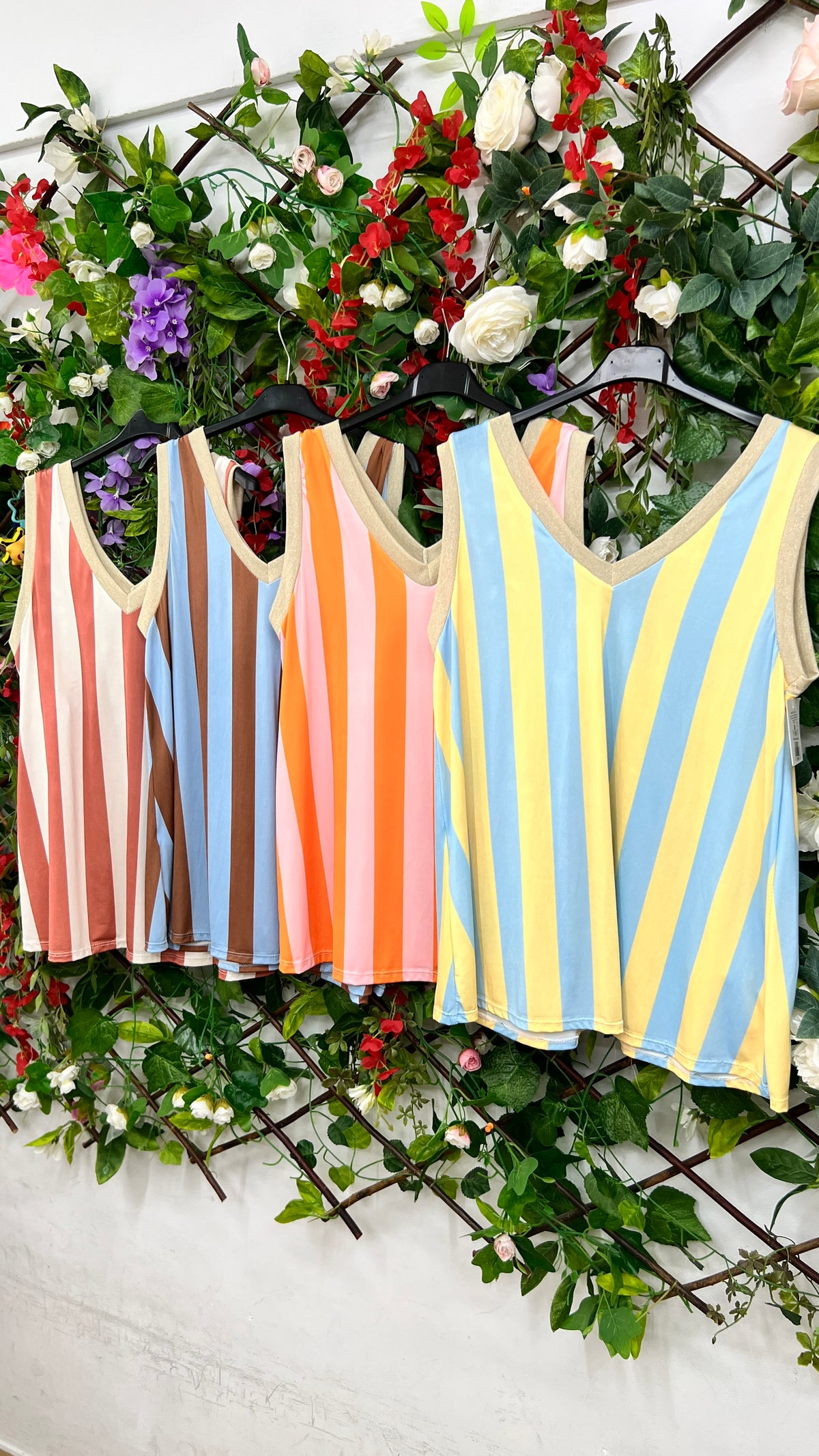 Blusa Tirantes Rayas