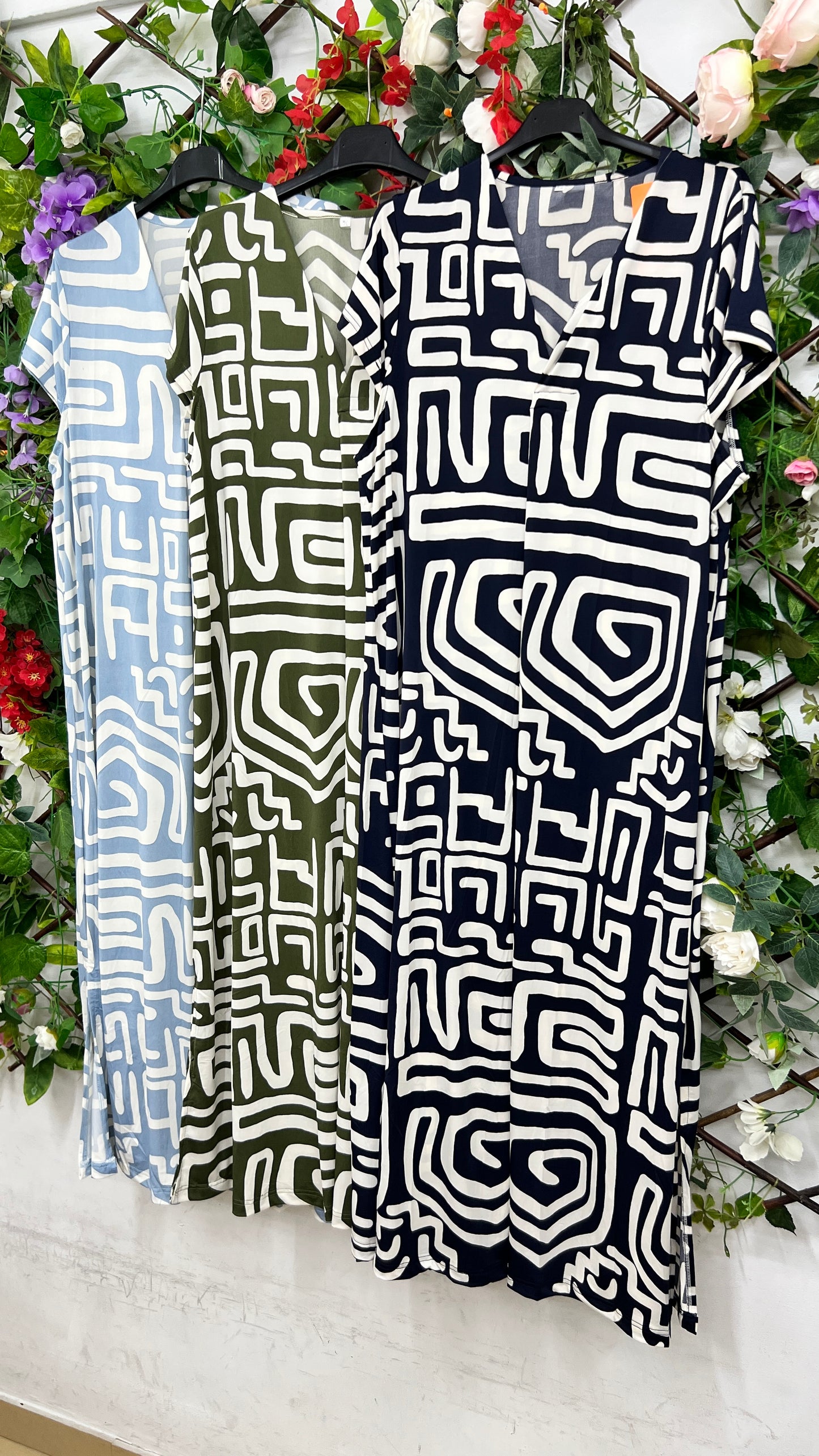 Vestido Licra Fria Printed