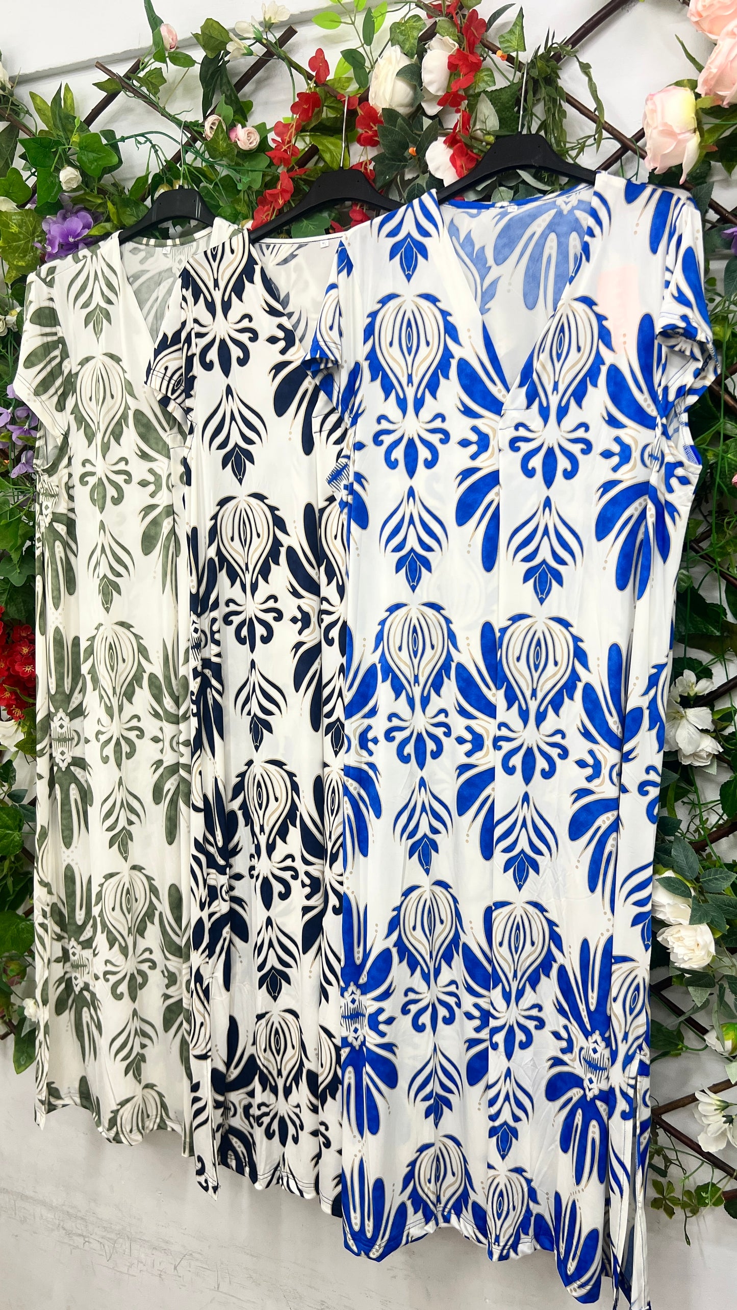 Vestido Licra Fria Damasco