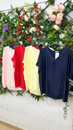 Blusa Saten Pico