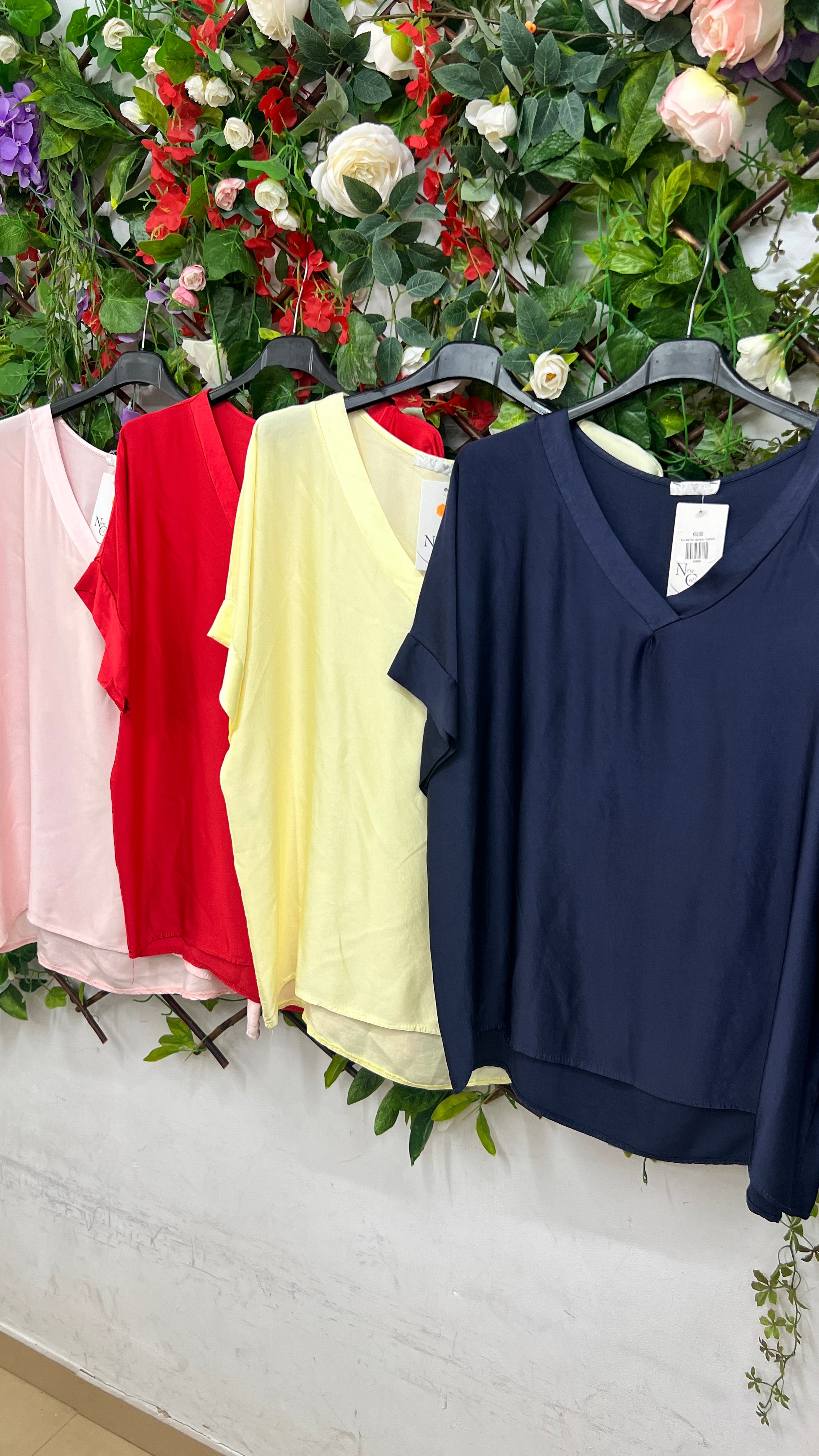 Blusa Saten Pico