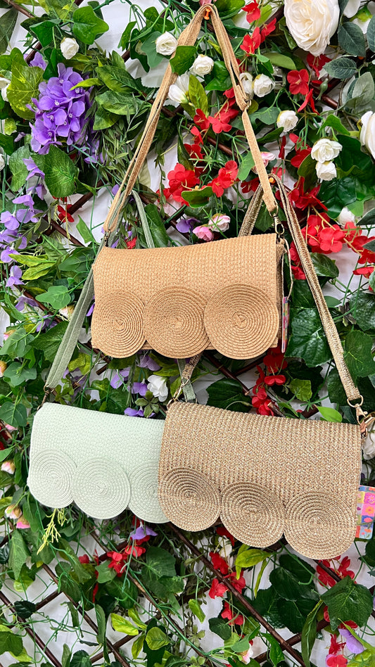 Bolso Bandolera Rafia
