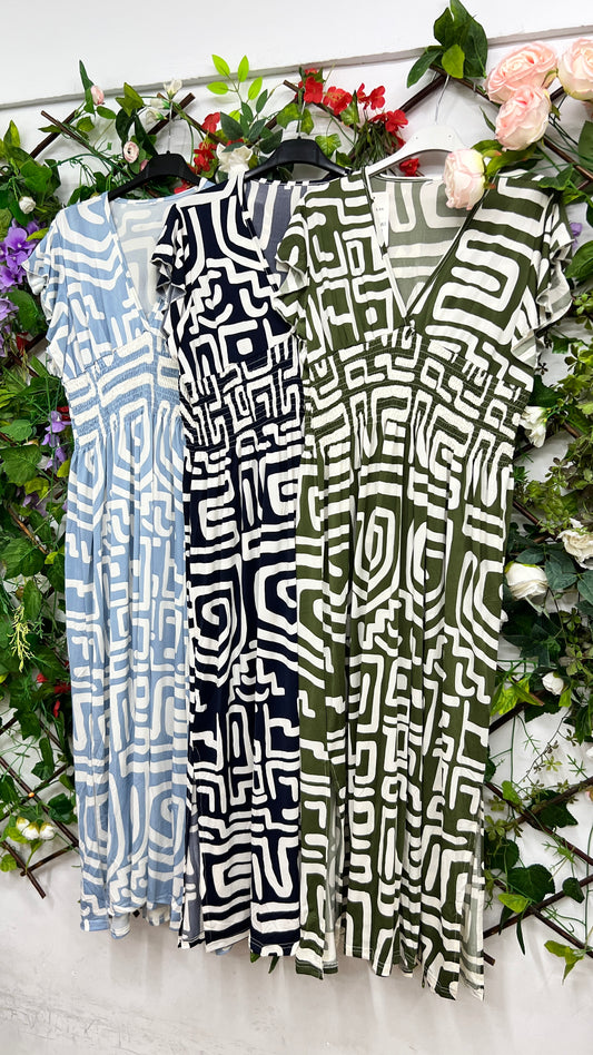 Vestido Printed Nido