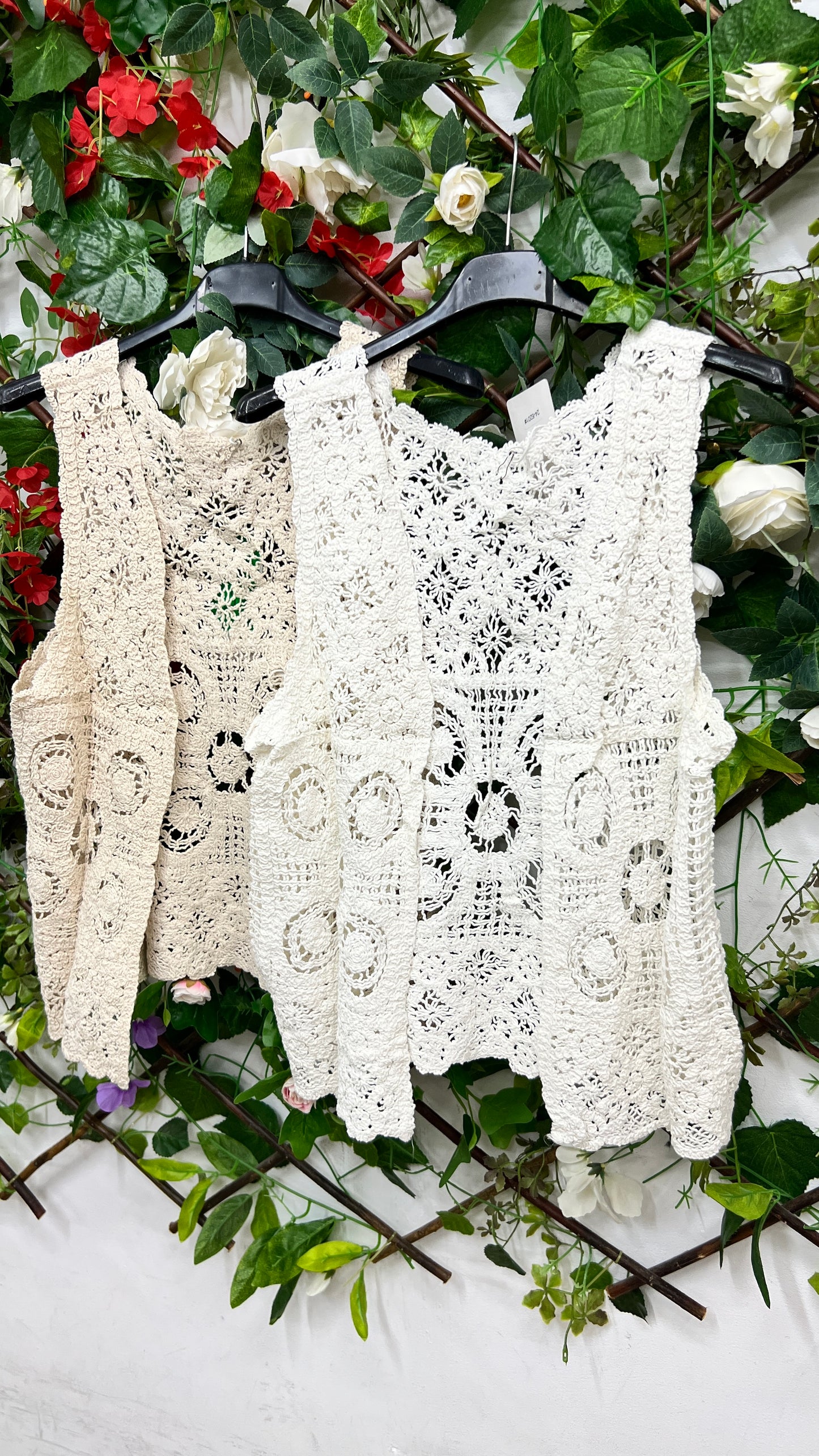 Chaleco Crochet Abierto