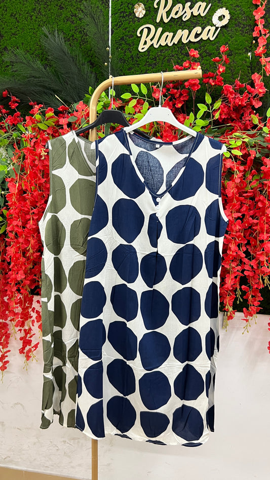 Vestido Estampado Galleta
