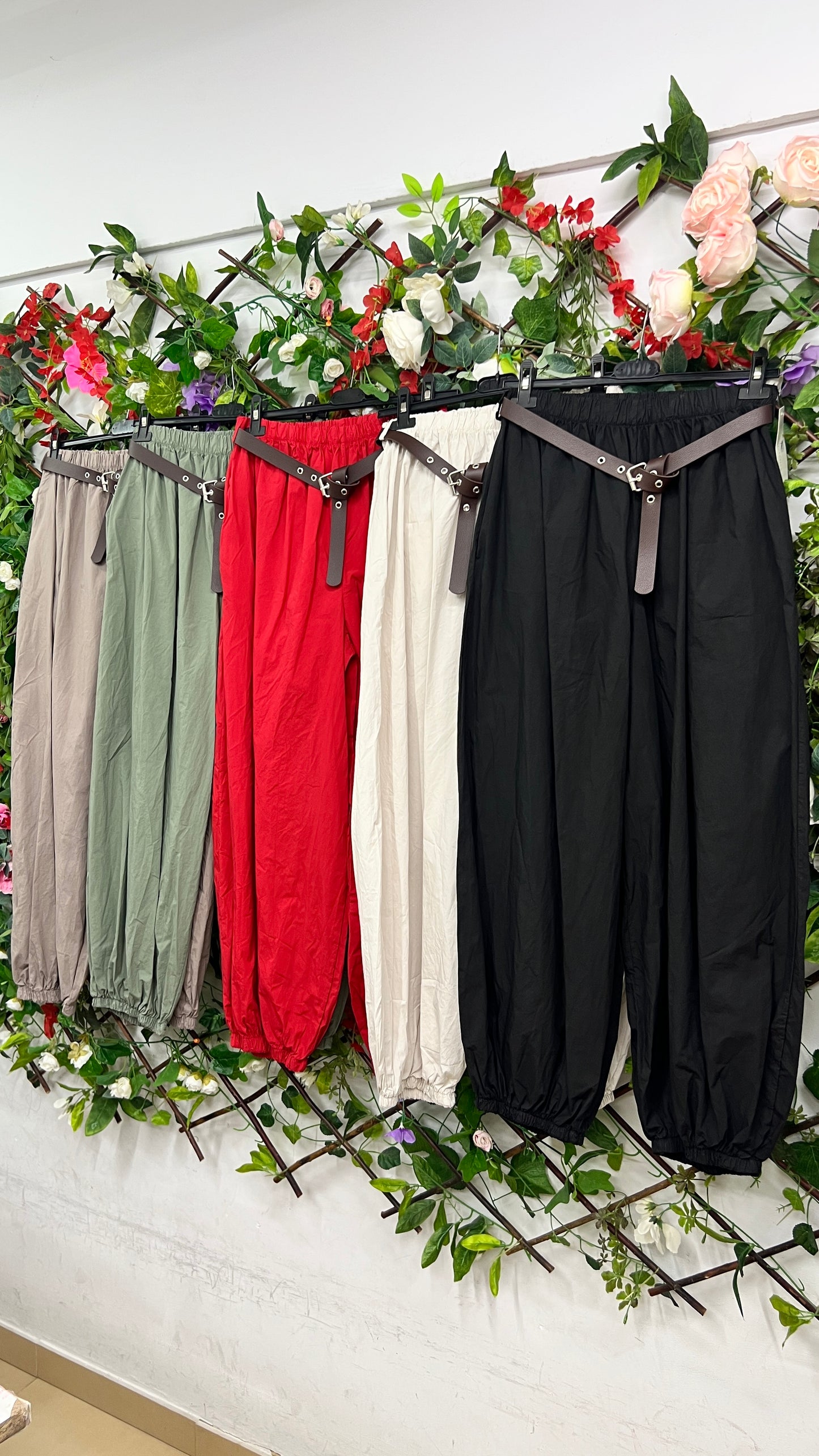 Pantalon Cinturon Ochentero