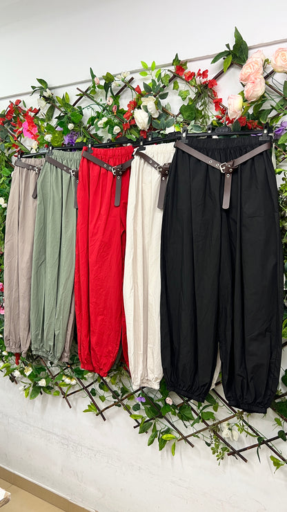 Pantalon Cinturon Ochentero