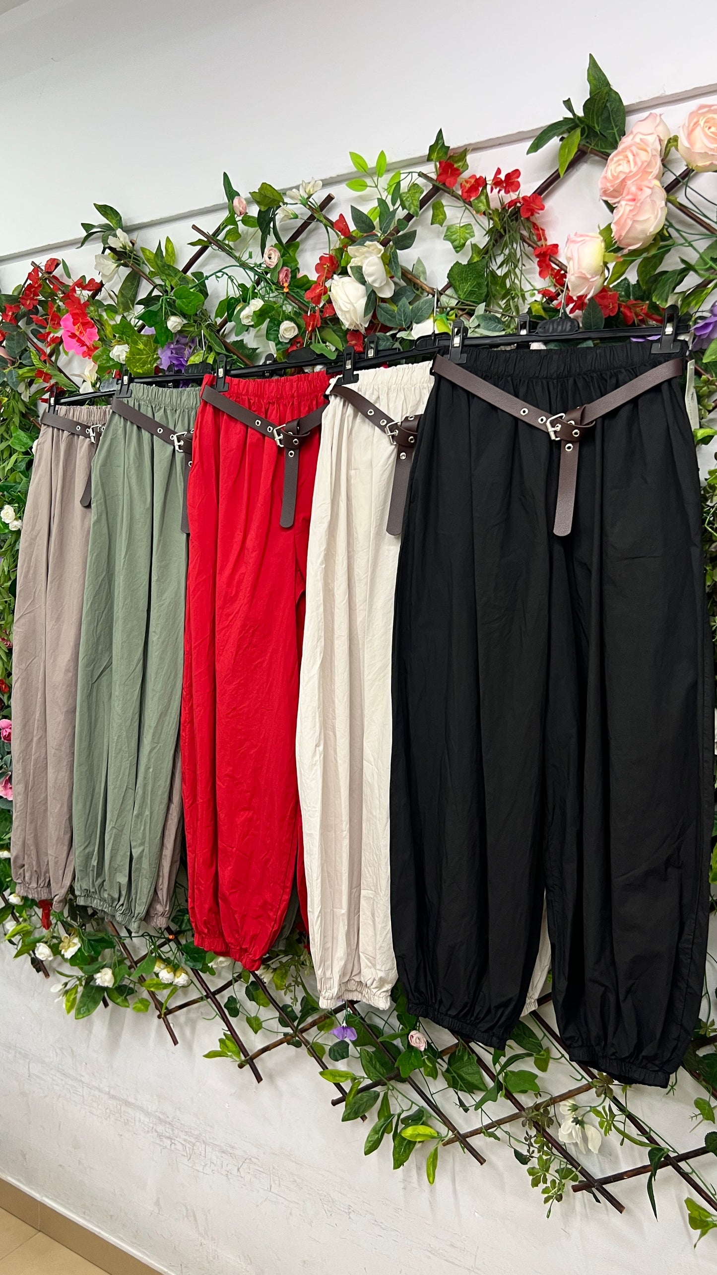Pantalon Cinturon Ochentero