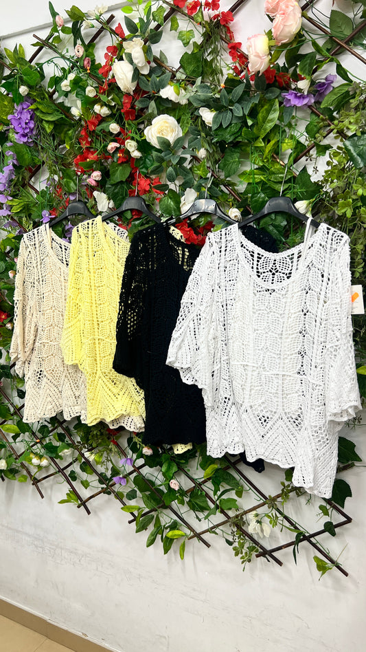 Blusa Ganchillo Ibicenca