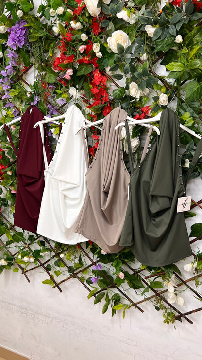 Blusa Atada Tachas