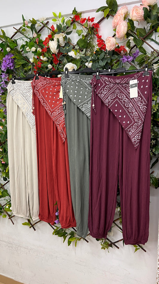 Pantalon Bombacho Bandana