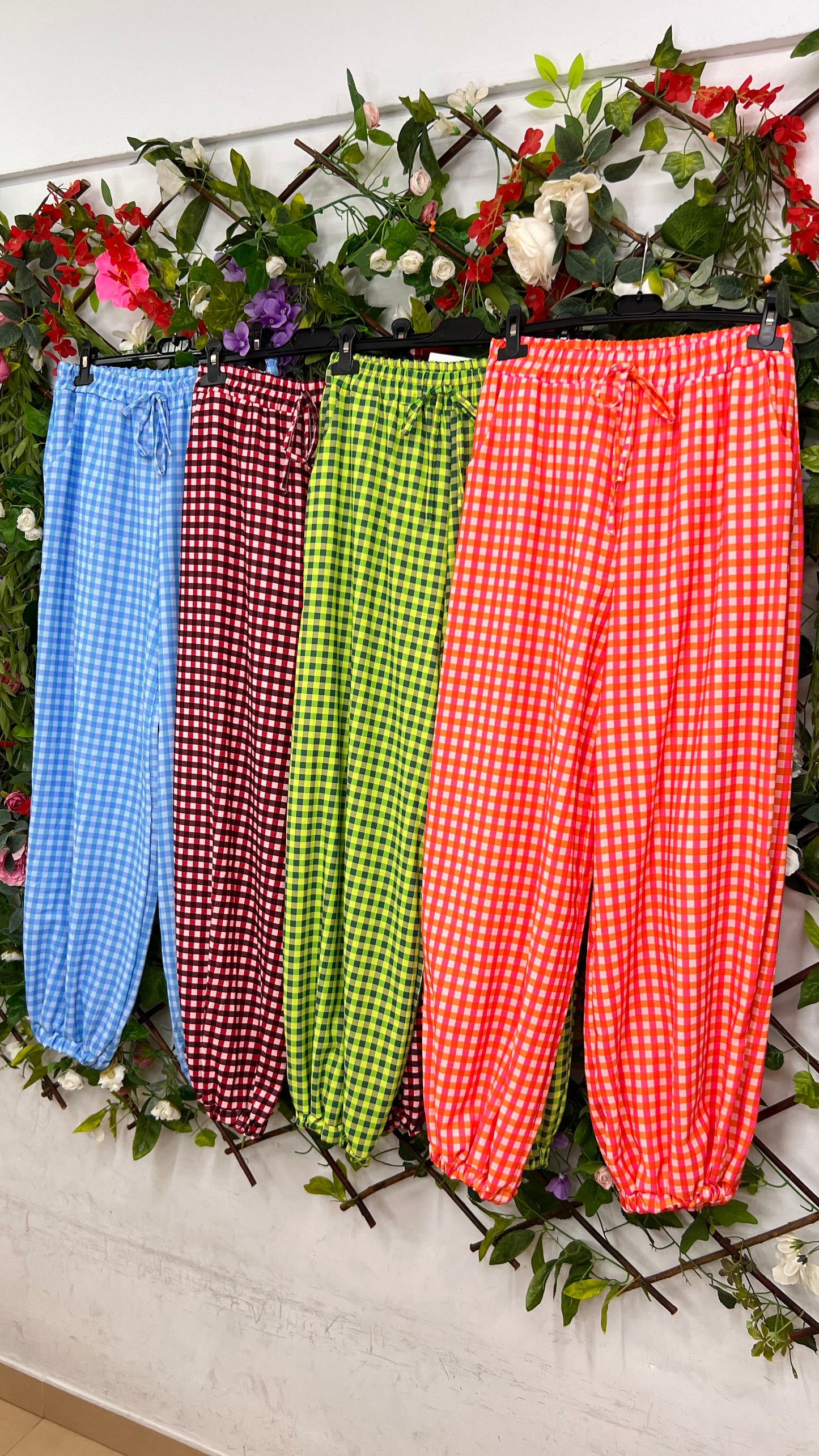 Pantalon Bombacho Vichy