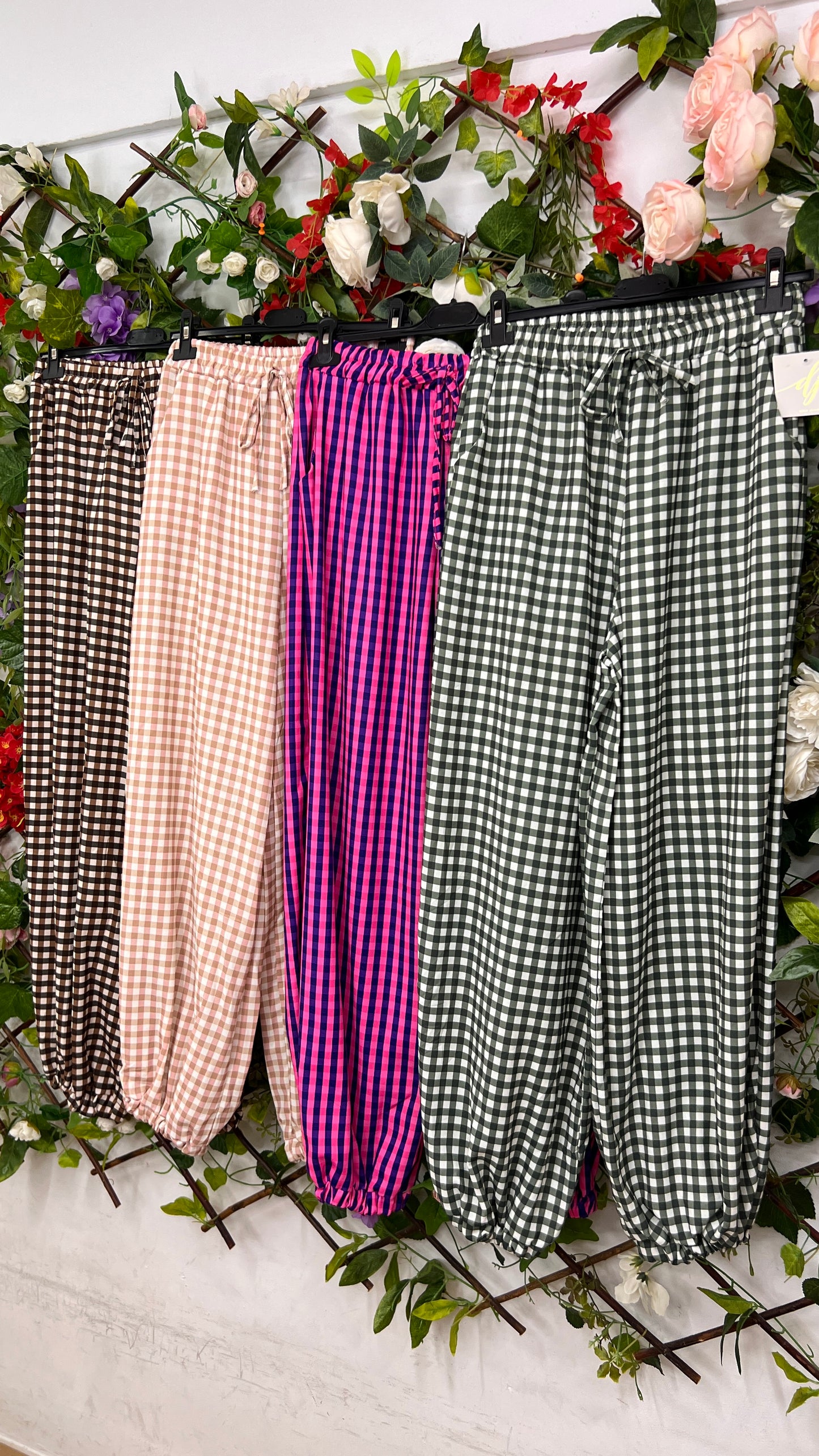 Pantalon Bombacho Vichy