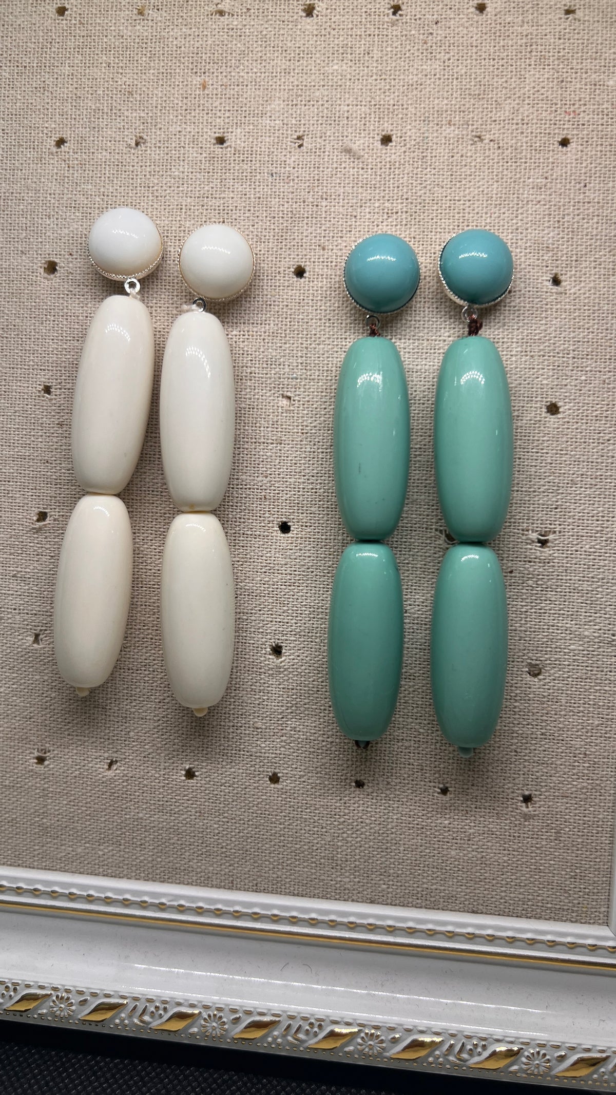 Pendientes Marfil