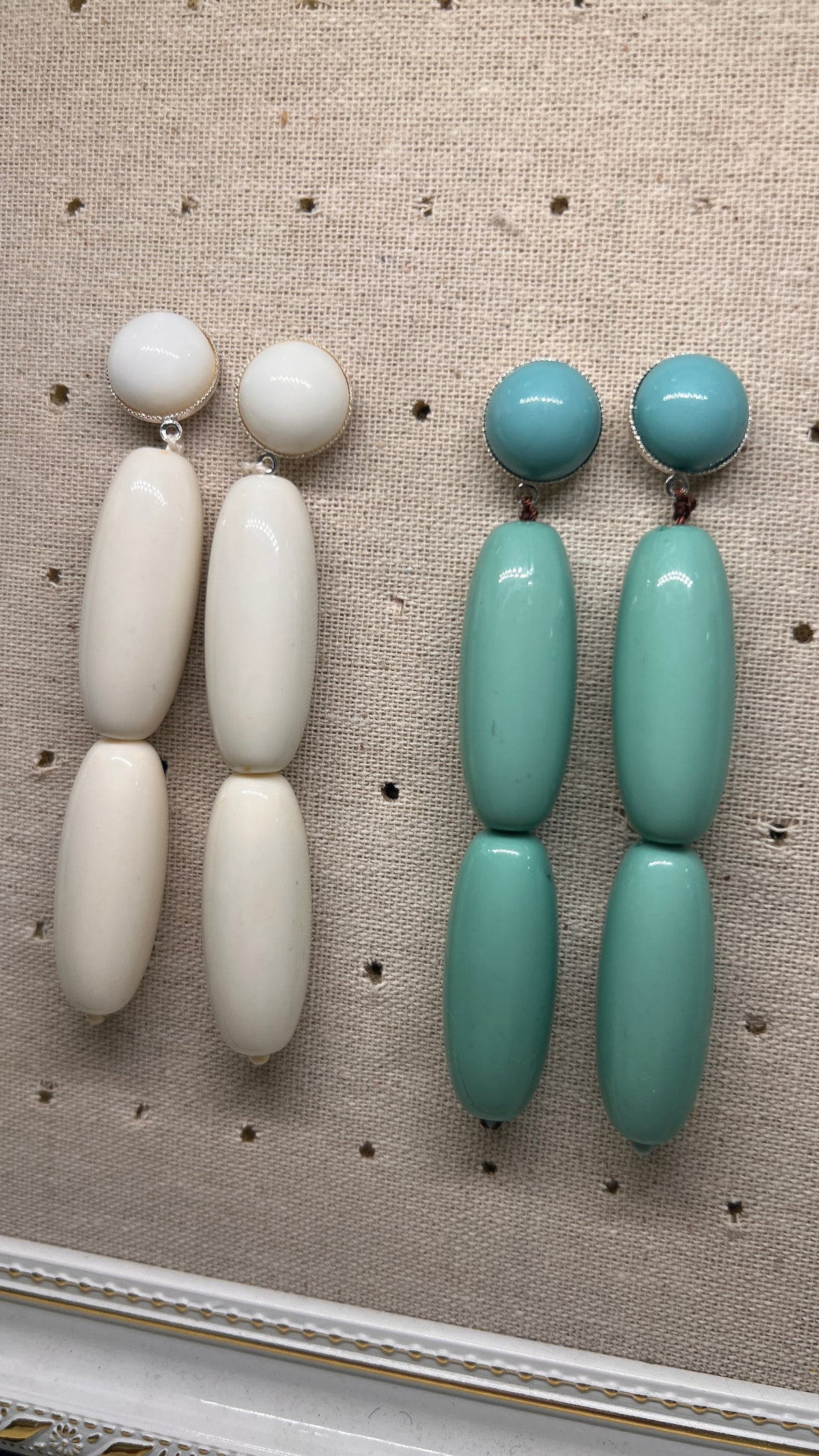 Pendientes Marfil
