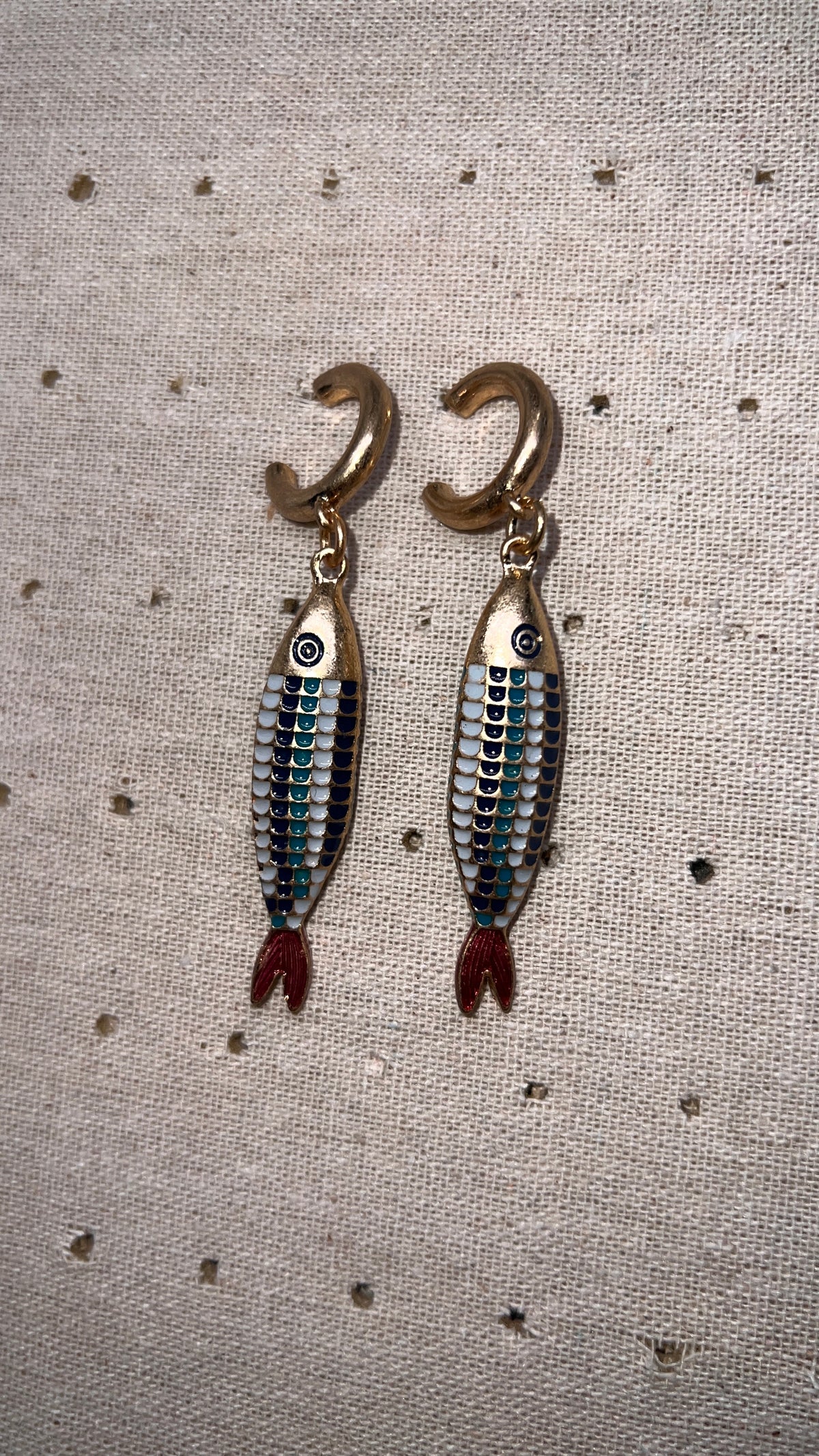 Pendientes Fish