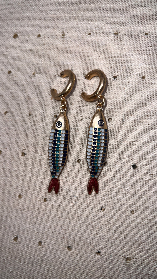 Pendientes Fish