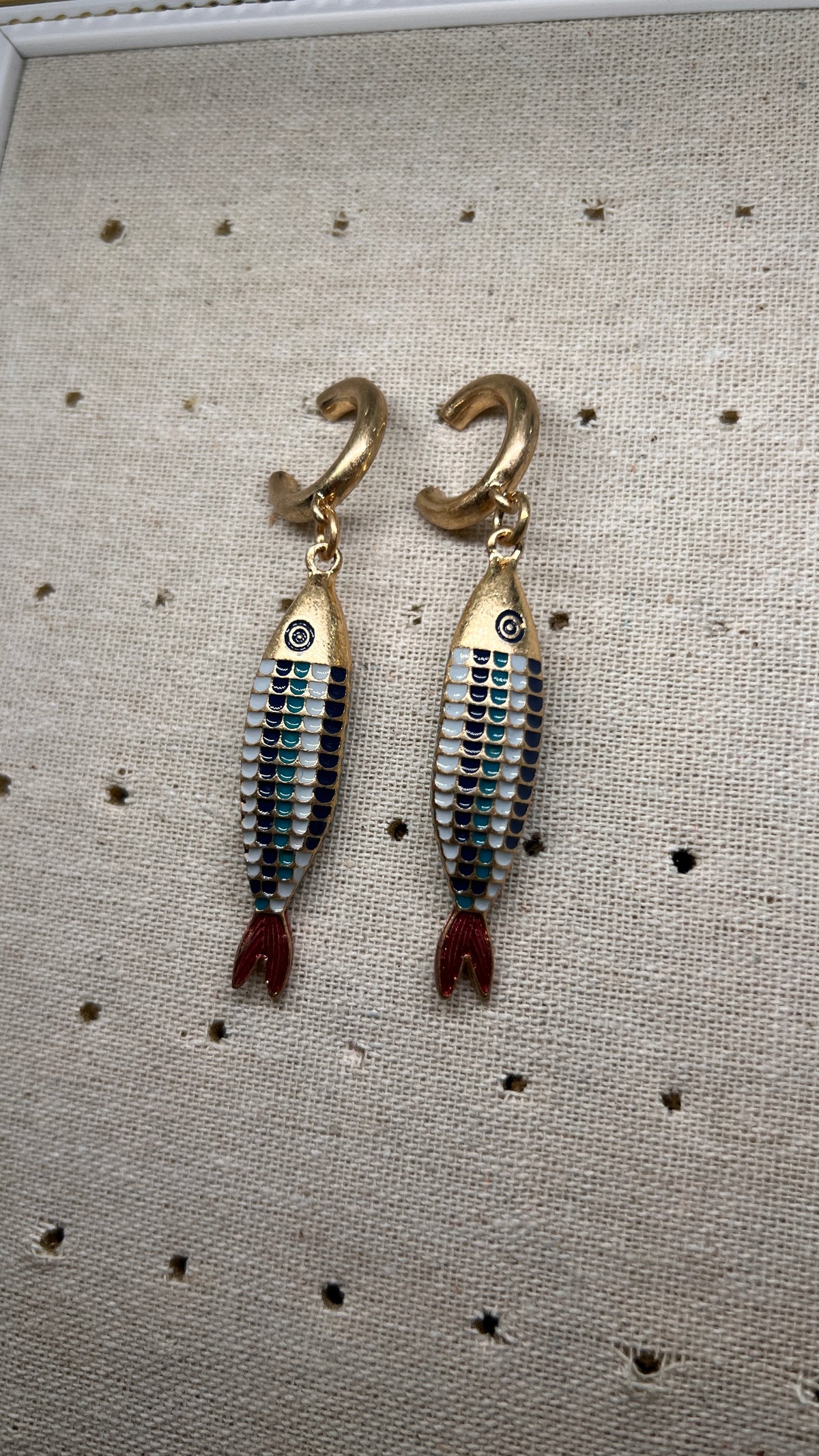 Pendientes Fish