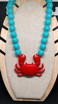 Collar Perlas Cangrejo